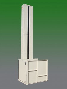 Mac's Extended Vertical Lift for high porches and second-story entries - ELECTROPEDIC