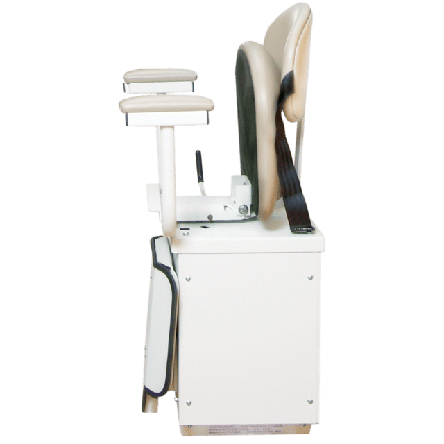 Harmar Summit SL350 straight stairlift, also offered as the SL350OD outdoor model