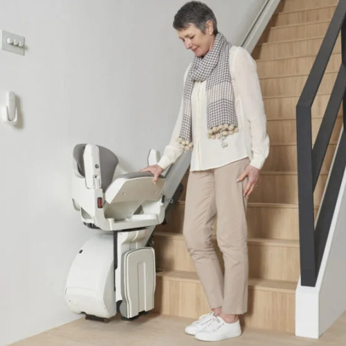 AccessBDD HomeGlide straight stair lift San Diego
